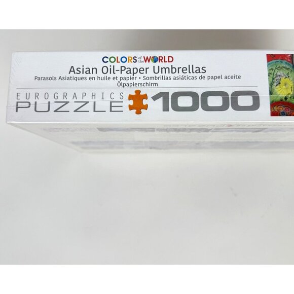 Eurographics Colors of the World 1,000-Piece Jigsaw Puzzle Asian Oil Paper Umbre - Picture 2 of 5